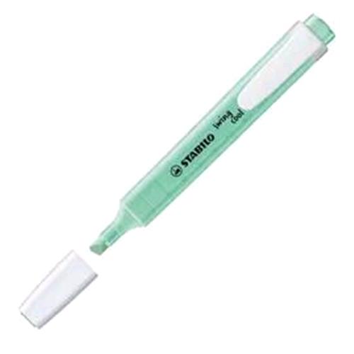 STABILO EVIDENZIATORE SWING COOL PASTEL VERDE MENTA 10 Pz
