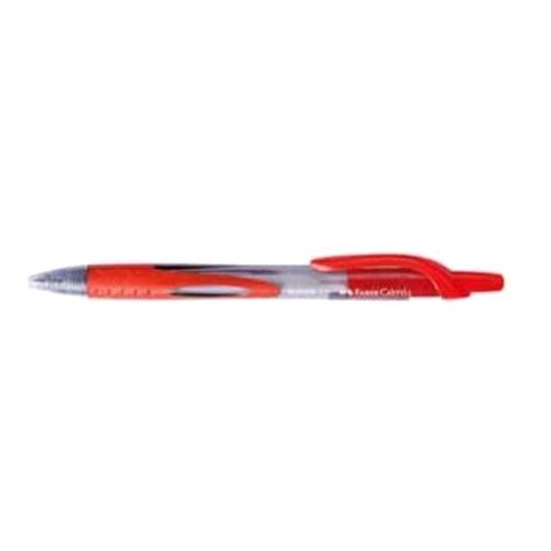 FABER CASTELL  SUPER PENNA A SFERA INCHIOSTRO ROSSO PUNTA MEDIA CONF 12 Pz