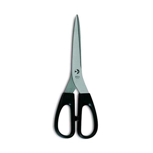 LEBEZ FORBICE LAMA ACCIAIO IMPUGNATURA IN ABS 21.5 CM COLORE NERO