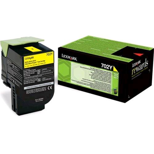 LEXMARK 70C20YE TONER GIALLO PER CS3X-CS4X-CS5X 1.000 PAGINE