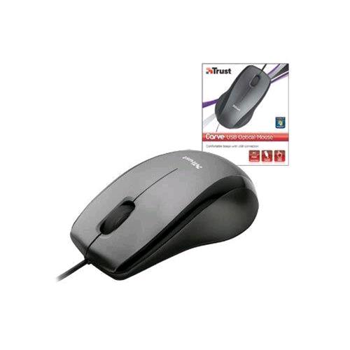 TRUST MI-2275F MOUSE OTTICO USB 800 DPI GRIGIO NERO