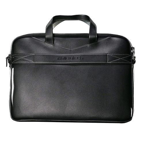 MICROTECH E-BAG BORSA IN ECOPELLE PER NOTEBOOK 14.1" COLORE NERO