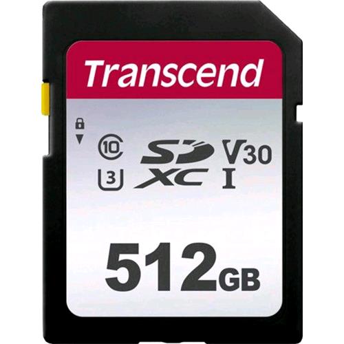 TRANSCEND 300S 512GB SDXC CLASSE 10 NAND