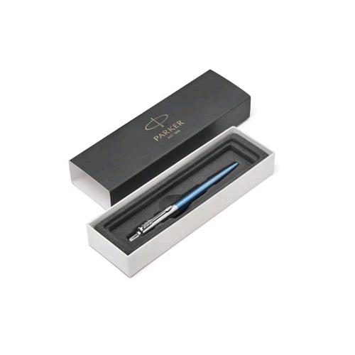 PARKER JOTTER CORE WATERLOO BLUE CT PENNA A SFERA BLU PUNTA TONDA 1mm CONF REGALO