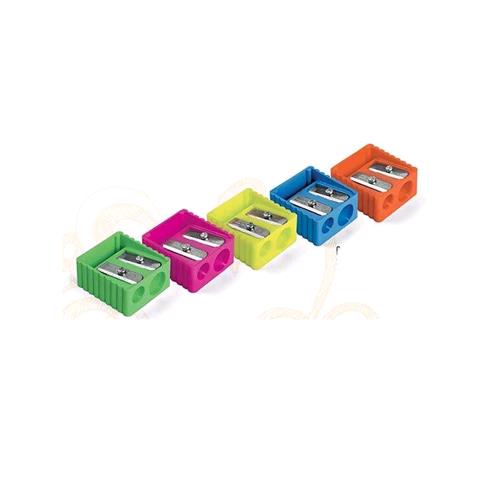 LEBEZ TEMPERAMATITE IN PLASTICA  2 FORI COL. ASSORTITI CONF 20 Pz. 