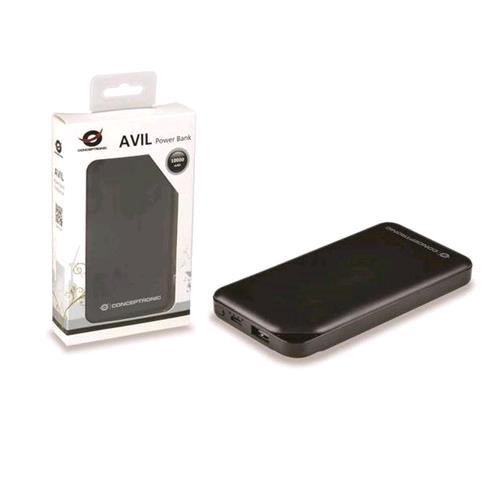 CONCEPTRONIC AVIL POWER BANK 10.000mAh POWER INPUT 5V
