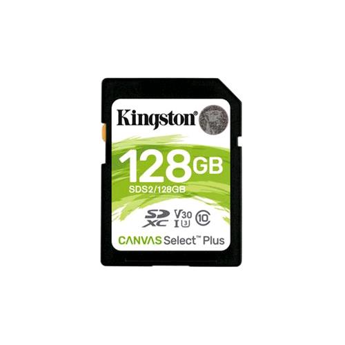 KINGSTON CANVAS SELECT PLUS 128GB SDXC CLASSE 10 UHS-I 