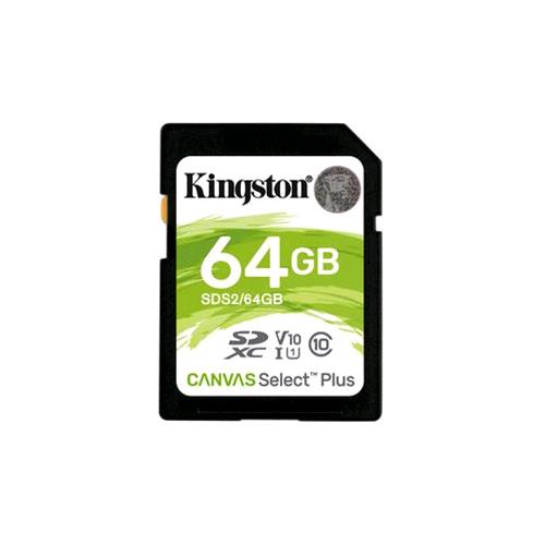 KINGSTON CANVAS SELECT PLUS 64GB SDXC CLASSE 10 UHS-I 