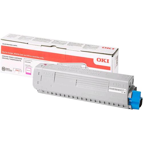 OKI 46861306 TONER MAGENTA PER C834NW 834DNW 844DNW 10.000 PAGINE