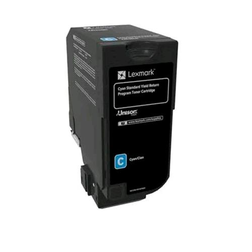LEXMARK 74C20C0 TONER CIANO PER CS720 CS725 CX725 3.000 PAGINE