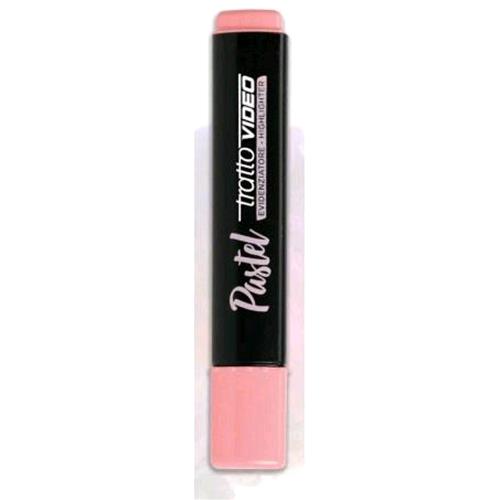 TRATTO VIDEO PASTEL EVIDENZIATORI COL. ROSA POMPELMO CONF 12 Pz.