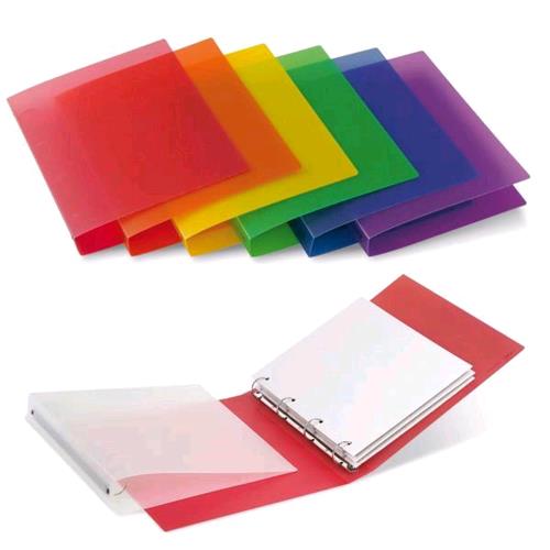 SEI ROTA MYTO RACCOGLITORE 4 ANELLI TONDI 17MM IN PP 22X300MM A4 DORSO 2.5CM COL. BLU