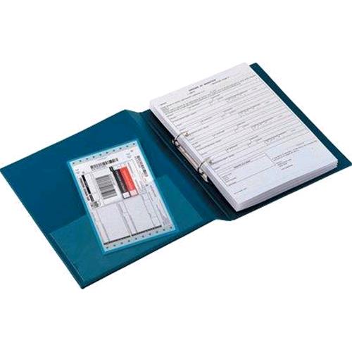 SEI ROTA STELVIO RACCOGLITORE 2 ANELLI TONDI 25MM IN COLPAN 220X300MM A4 DORSO 4CM COL. BLU