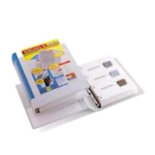 SEI ROTA STELVIO TI RACCOGLITORE 4 ANELLI TONDI 13MM IN COLPAN 220X300MM DORSO 2.5CM COL. BIANCO