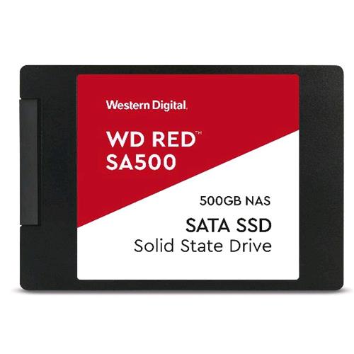 WESTERN DIGITAL RED SA500 SSD 500GB SATA III 2.5" 3D NAND - LETTURA 560 MB/s SCRITTURA 530 MB/s