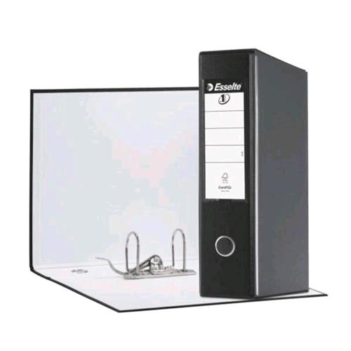 ESSELTE EUROFILE G55 REGISTRATORE FORMATO PROTOCOLLO 230X330X80 mm COL. NERO CONF 6 Pz.