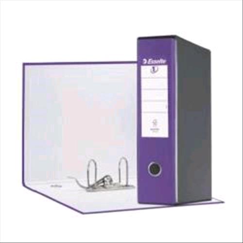 ESSELTE EUROFILE G55 REGISTRATORE FORMATO PROTOCOLLO 230X330X80 mm COL. LILLA CONF 6 Pz.