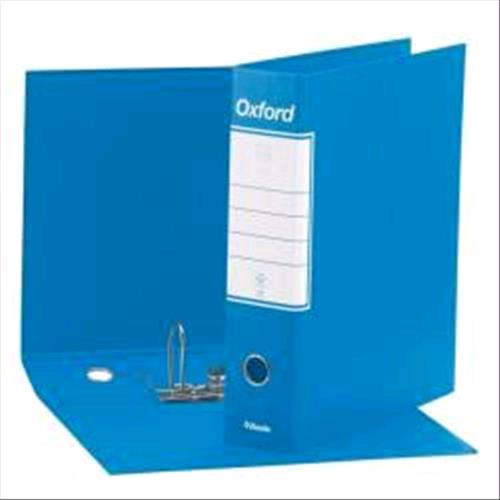 ESSELTE OXFORD G83 REGISTRATORE FORMATO COMMERCIALE 230X300X80 mm COL. AZZURRO CONF 6 Pz.