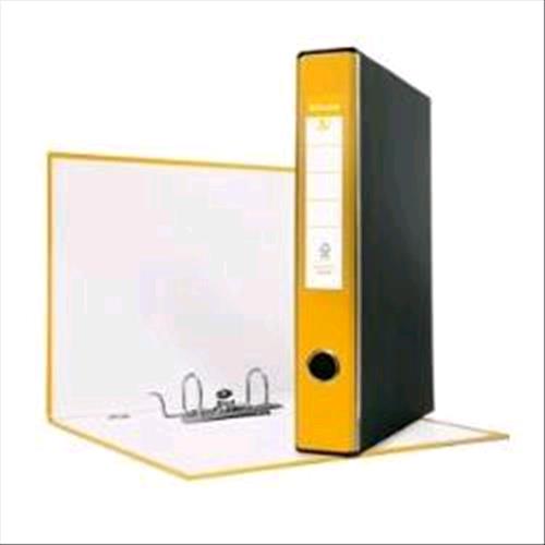 ESSELTE EUROFILE G54 REGISTRATORE FORMATO PROTOCOLLO 230X330X50 mm COL. GIALLO CONF 8 Pz.