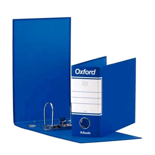 ESSELTE OXFORD G81 REGISTRATORE FORMATO SPECIALE 230X180X80 mm COL. BLU 