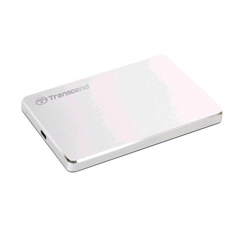 TRANSCEND STOREJET 25C3S HDD ESTERNO 2.000GB INTERFACCIA USB 3.1 GEN 2 COLORE SILVER