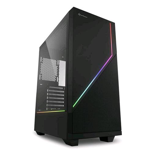 SHARKOON RGB FLOW MIDI ATX TOWER NERO