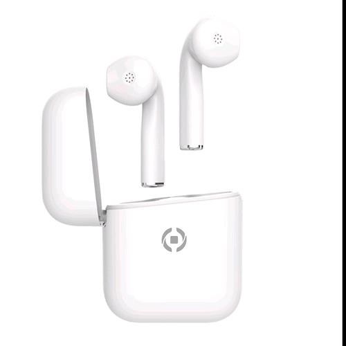 CELLY ZED 1 AURICOLARI BLUETOOTH A GOCCIA CON CUSTODIA DI RICARICA BIANCO