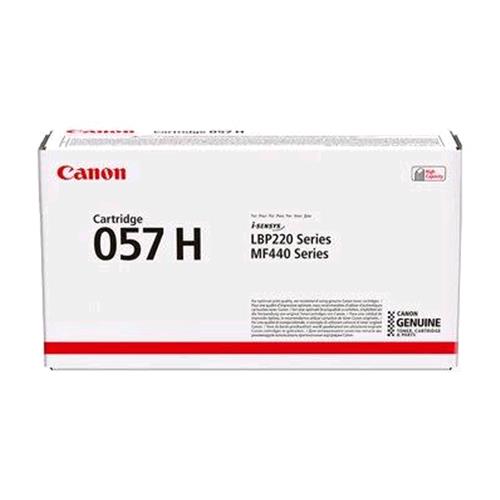 CANON 057 H TONER NERO PER i-SENSYS LBP223dw/ LBP226dw/ LBP228x/ MF443dw/ MF445dw/ MF446x/ MF449x 10.000 PAGINE