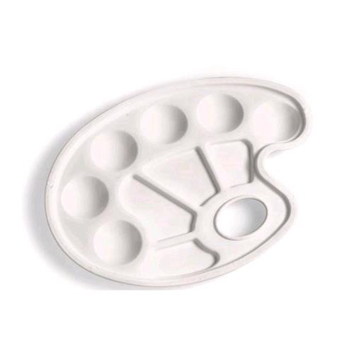 LEBEZ TAVOLOZZA IN PLASTICA 10 SCOMPARTI 23X17 CM COL. BIANCO