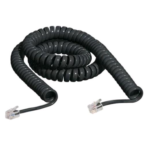 BTICINO S2587N CAVO SPIRALATO PER CORNETTA TELEFONICA 2 PLUG NERO