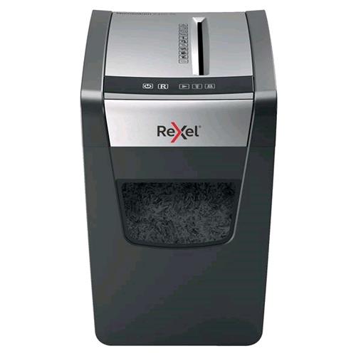 REXEL MOMENTUM X410-SL SLIMLINE DISTRUGGIDOCUMENTI A FRAMMENTO CESTINO 23LT CAPACITA' 10 FOGLI COL. GRIGIO