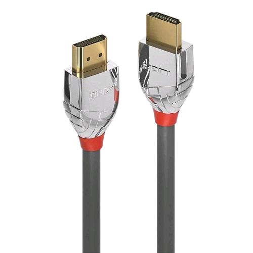 LINDY 37874 CAVO HDMI 4K HIGH SPEED CROMO LINE 5 MT GRIGIO ARGENTO