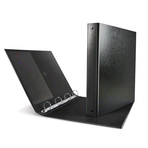 SEI ROTA NETTUNO RACCOGLITORE 4 ANELLI A D 17MM IN STRATOPAN 220X300MM A4 DORSO 1.7CM NERO