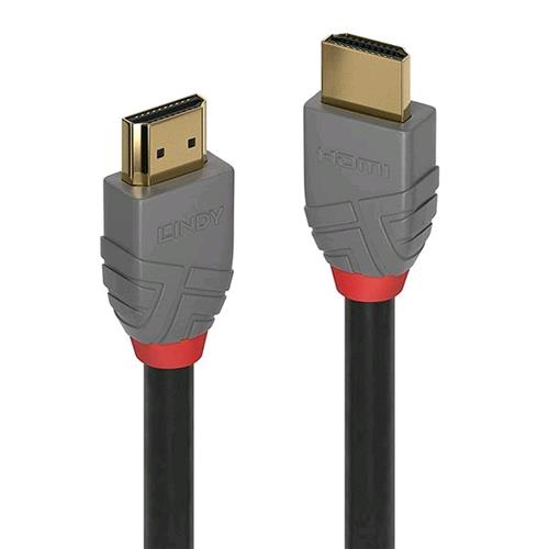 LINDY CAVO HDMI HIGH SPEED UHD 4096 x2160 60Hz 2 MT ANTRACITE