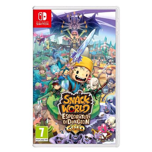 NINTENDO SWITCH SNACK WORLD ESPLORATORI DI DUNGEON GOLD