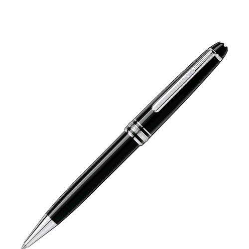 MONT BLANC MEISTERSTUCK CLASSIQUE PLATINIIUM 2866 PENNA A SFERA CON MECCANISMO A ROTAZIONE