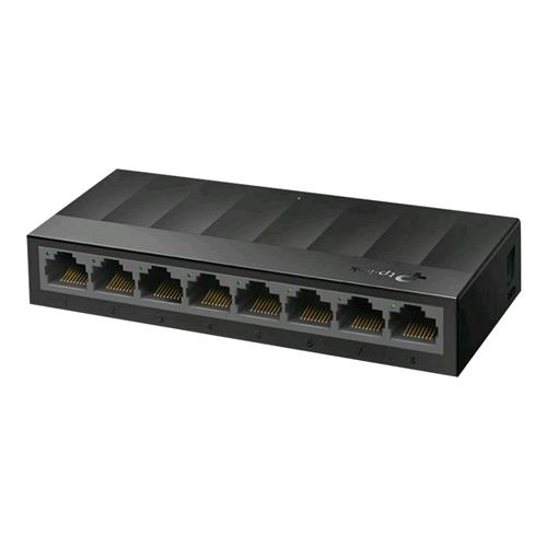 TP-LINK LITEWAVE LS1008G SWITCH NON GESTITO 8 PORTE 8 x 10/100/1000 DESKTOP NERO