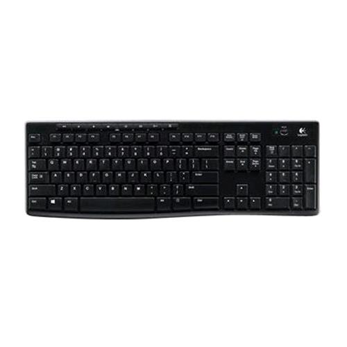 LOGITECH K270 TASTIERA WIRELESS 2.4 GHZ PER WINDOWS CON RICEVITORE USB LAYOUT OLANDESE NERO