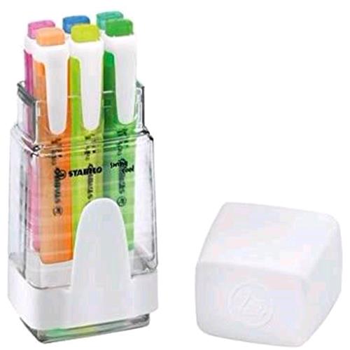 STABILO SWING COOL EVIDENZIATORI COLORI ASSORTITI BOX DA 6 Pz.