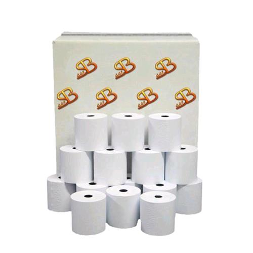 SA.BA.CART ROTOLO IN CARTA TERMICA X REGISTRATORE DI CASSA MM57X30MT ANIMA 12 mm CONF 10 Pz.