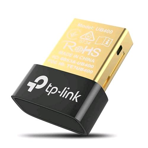 TP-LINK UB400 ADATTATORE BLUETOOTH USB 2.0 DONGLE BLUETOOTH 4.0 WIRELESS PORTATA 10 M COMPATIBILE CON WINDOWS 10 / 8.1 / 8 / 7 / XP