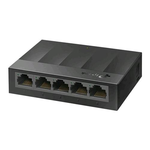TP-LINK LS1005G LITE WAVE SWITCH 5 PORTE NON GESTITO 10/100/1000 DESKTOP NERO
