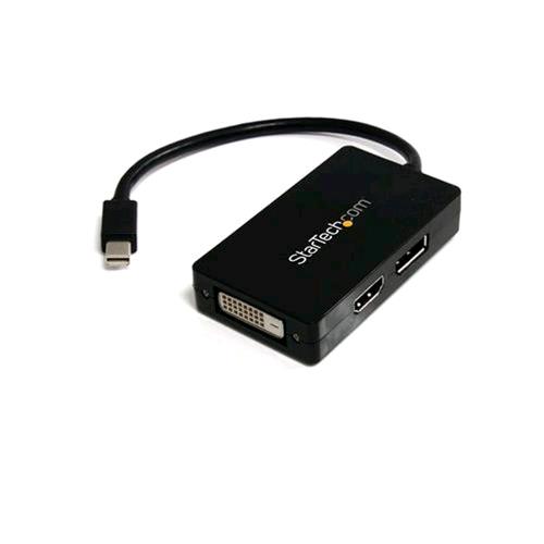 STARTECH MDP2DPDVHD ADATTATORE VIDEO DA MINI DISPLAY PORT A DISPLAY PORT/DVI-D/HDMI COLORE NERO