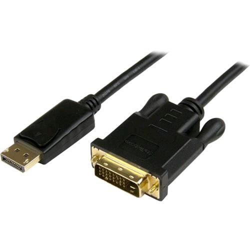 STARTECH DP2DVI2MM3 CAVO DISPLAY PORT MASCHIO/DVI-D MASCHIO 0.91MT COLORE NERO