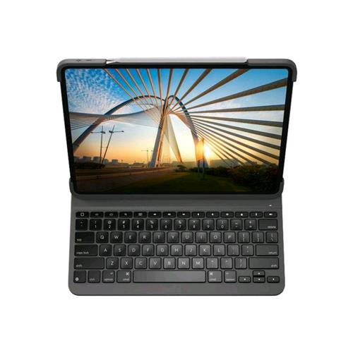 LOGITECH iPAD PRO 12.9 COVER + TASTIERA BLUETOOTH QWERTY NERA
