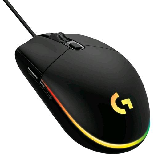 LOGITECH G203 LIGHTSYNC GAMING MOUSE RGB 6 PULSANTI 8.000 DPI NERO