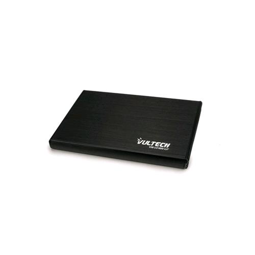 VULTECH GS-25U3 BOX ESTERNO PER HARD DISK 2.5" SATA USB 3.0 IN METALLO EWC 2.1 COLORE NERO