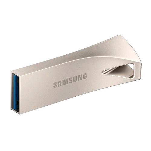 SAMSUNG CHIAVETTA BAR PLUS USB 64GB USB 3.1 GEN1 TYPE-A VELOCITA' DI LETTURA FINO A 300 MB/S ARGENTO