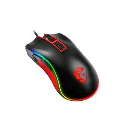 MSI M92 MOUSE GAMING OTTICO RETROILLUMINAZIONE RGB COLORE NERO