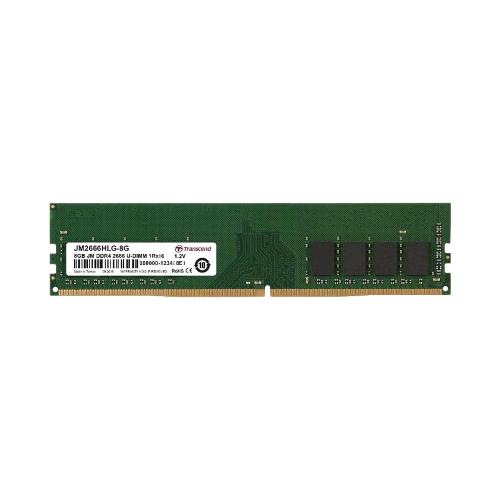 TRANSCEND JM2666HLG-8G MEMORIA RAM 8GB 2.666MHz TIPOLOGIA DIMM TECNOLOGIA DDR4